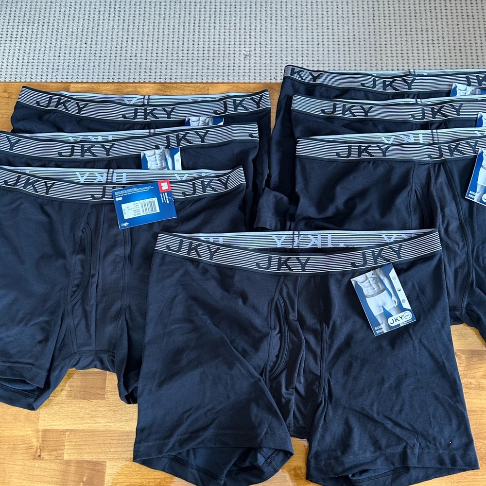Jockey Men's Boxer Briefs - Navy, Gray, Black
31 pairs in total. - Picture 7 of 8